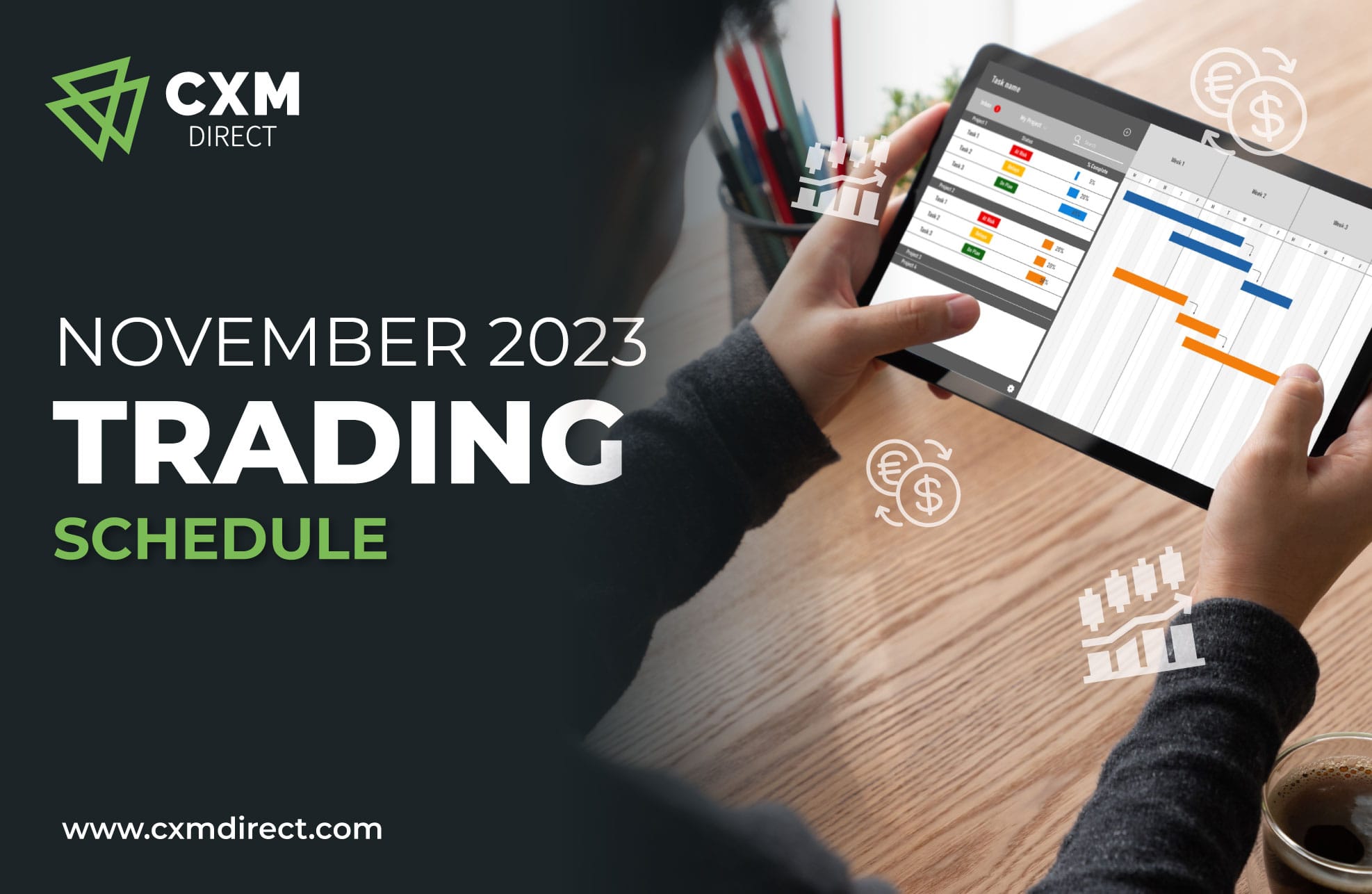 CXM Direct: November 2023 Trading Schedule