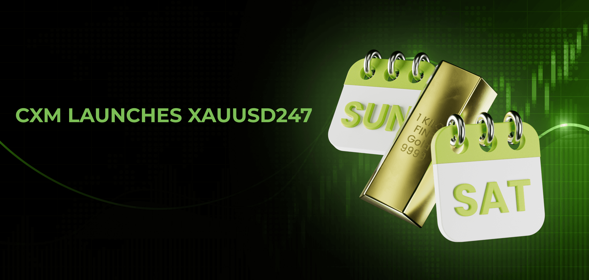 CXM XAUUSD247 құралын іске қосты: Алтынмен 24/7 сауда