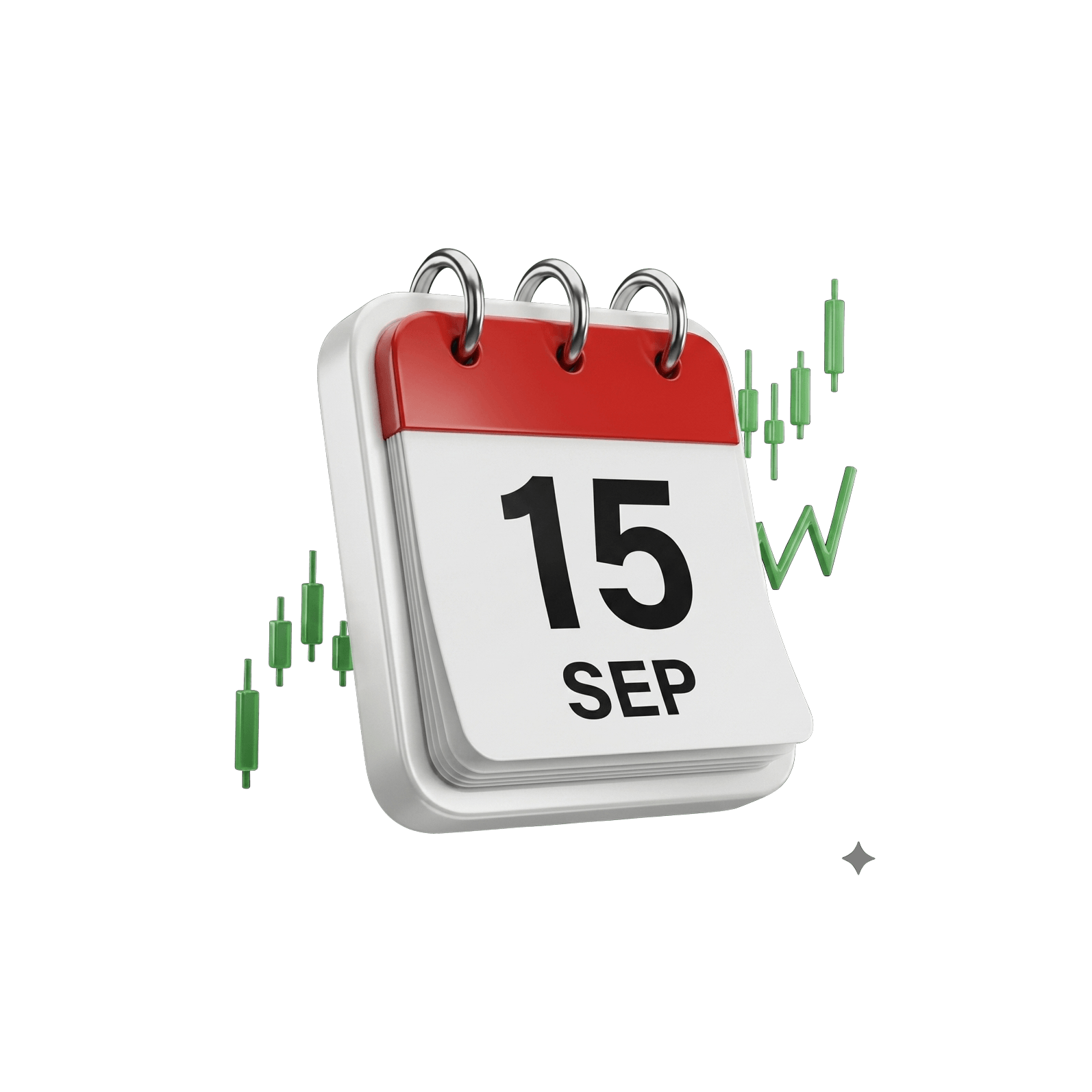 Economic calendar dashboard illustration